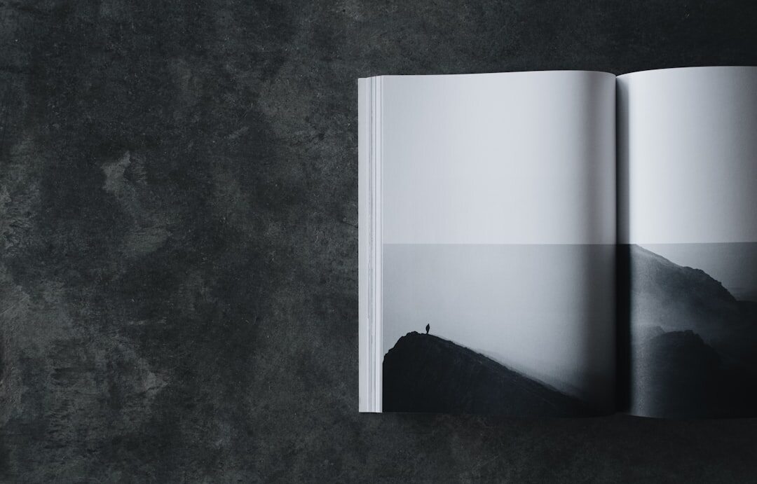 mystery book open