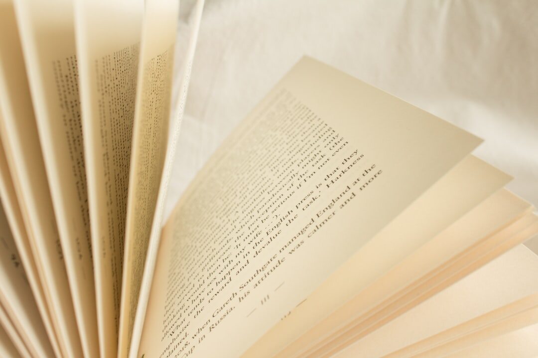 mystery book open